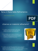 Tema 4 Materiales Refractarios