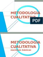 Metodología Cualitativa