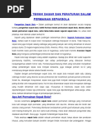 Download PENGERTIAN TEKNIK DASAR DAN PERATURAN DALAM PERMAINAN SEPAKBOLAdocx by Hr Net SN335477434 doc pdf