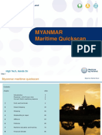 Myanmar Maritime Quickscan Report March 2016