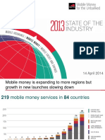 9 Mobile Money State of the Industry 2013