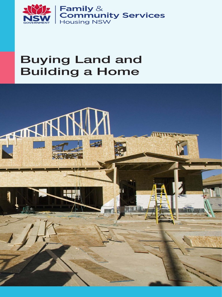 Buying Land Building Home PDF General Contractor Loans