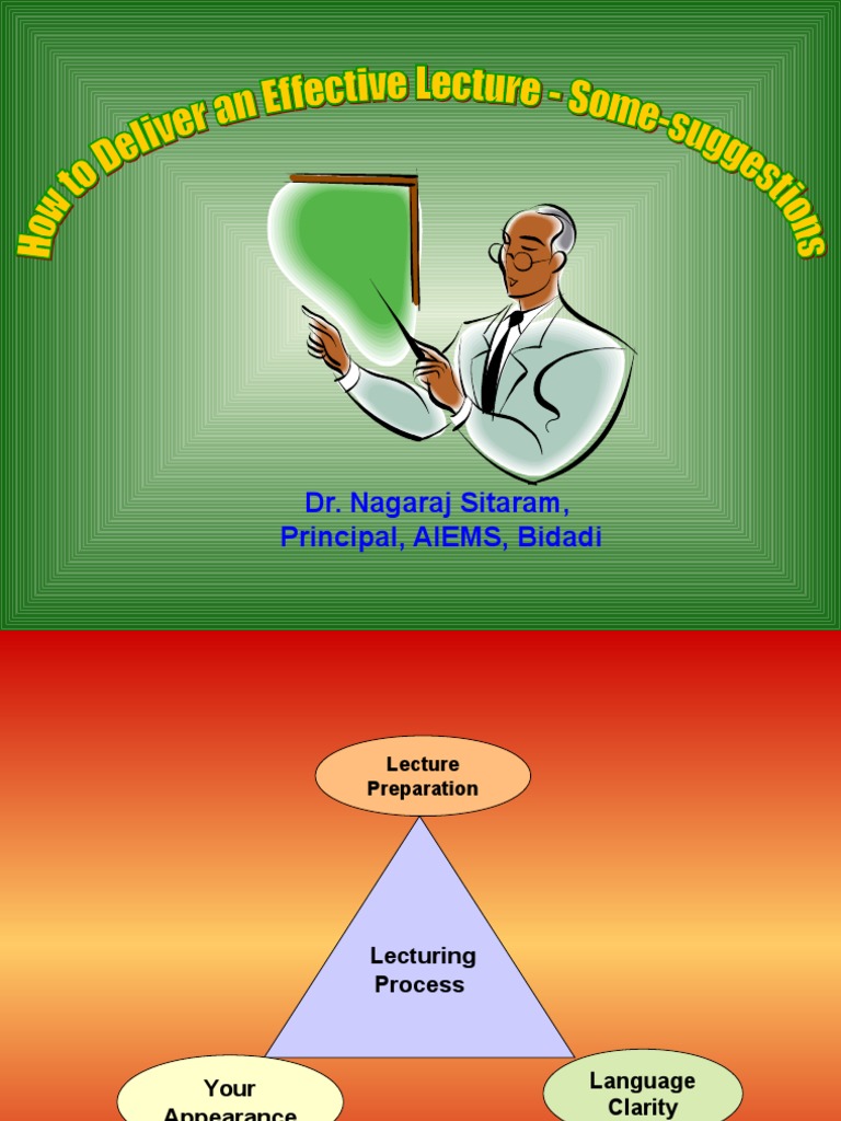 Effective Lecture AIEMS | PDF