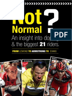 Not Normal? An insight into doping and the biggest 21 riders.