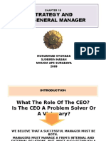 Strategy & General Manager
