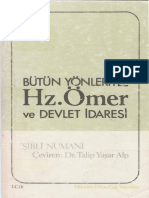Şiblî Numanî - Bütün Yönleriyle Hz. Ömer Ve Devlet İdaresi - 01 (Trc. Talip Yaşar Alp) PDF