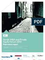 Nordic M&A and Private Equity Forum Post-Event Report