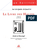 ‘Abd Al-Qâdir al-Jazâ'irî, Livre Des Haltes Tome 2 - trad. Max Giraud