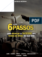 E-Book 6 Passos para Alcançar o SUCESSO em Todas As Áreas Da Sua Vida