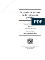 Mineria de Textos en La Red Social Twitter - Unlocked