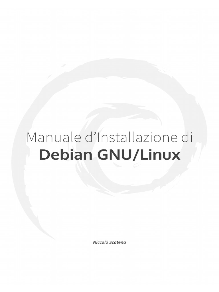 Manuale D'installazione Di Debian GNU/Linux | PDF