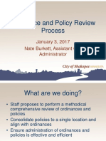3197 - 20161228 Jan 3 Council Pres - Ord and Policy Review