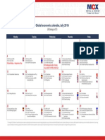 Global Economic Calendar July16