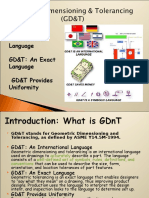 GD&T: An International Language GD&T: An Exact Language GD&T Provides Uniformity