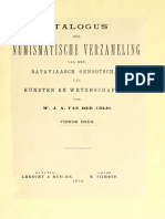 Catalogus der numismatische verzameling van het Bataviaasch Genootschap van Kunsten en Wetenschappen / door J.A. van der Chijs