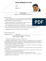 Fagner Moreira - CV Atualizado