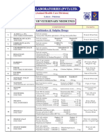 Product List Vet PDF
