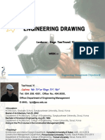 Engineering Drawing Engineering Drawing: Lecturer: Engr. Lecturer: Engr. Taeyeual Taeyeual, Yi, Yi