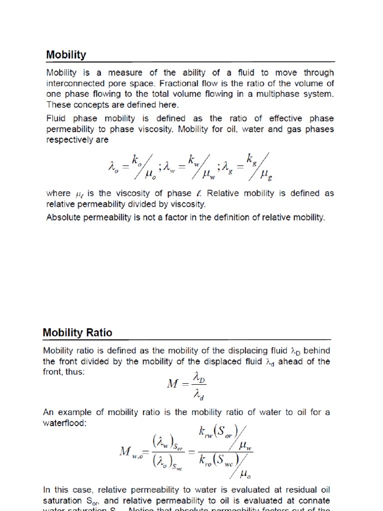 Mobility Ratio PDF