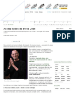 As Dez Lições de Steve Jobs