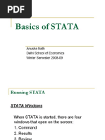 STATA Tutorial I