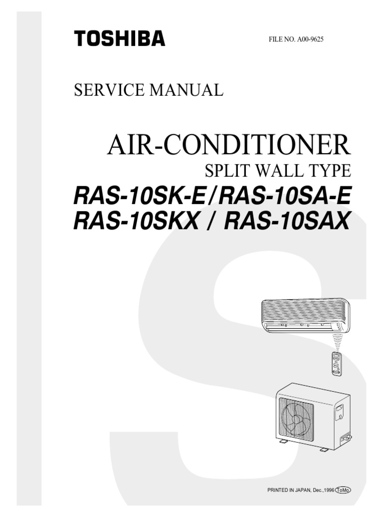Toshiba Air Conditioner Service Manual Download Free PDF Ac Power