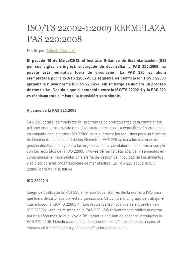 Pas 220 Pdf – Pas 220 Checklist Pdf – YTXPJ