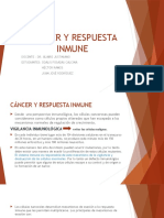 Cáncer y Respuesta Inmune Power Point