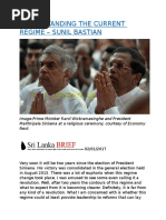 Understanding The Current Regime