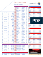 Jadwal Piala Dunia FIFA World Cup South Africa 2010