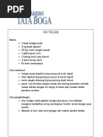 Download tugas tataboga - SMP AC Kelas 8 Smester 2 by MichaelHo SN33553847 doc pdf