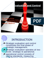 Strategic Evaluation
