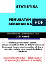 Statistika Sebaran Data