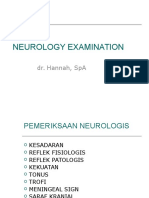 Hannah. Neurology Examination