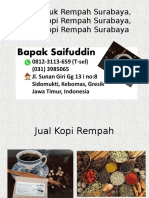 0812-3113-659 (T-Sel) Kopi Bubuk Rempah Surabaya, Bahan Kopi Rempah Surabaya, Bisnis Kopi Rempah Surabaya