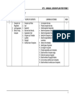 Domain: Computer Lab Management Lesson # Learning Area Scope of Contents Learning Outcomes Week