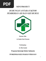 Download Mini Project Balita dibawah garis merah by Benita Putri MD SN335545546 doc pdf