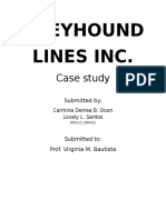 Greyhound Lines Inc.: Case Study