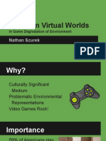 Ecology in Video Games