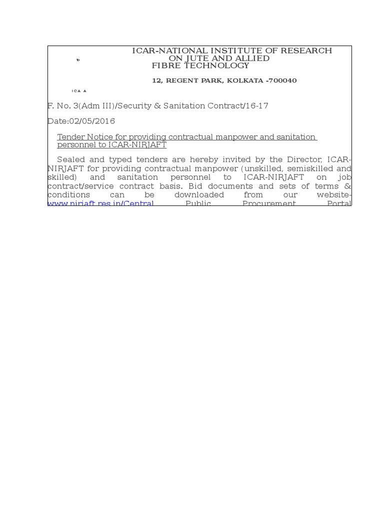 IcarNational Institute of Research On Jute and Allied Fibre Technology