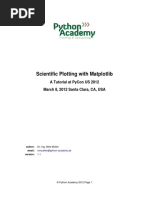 Matplotlib Handout