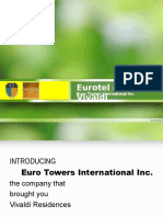 Eurotel at Vivaldi: Euro Towers International Inc