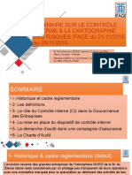 Seminaire Sur Le Contrôle Interne & La Cartographie Ver01