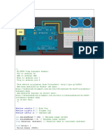 Arduino Ultrasonic Acces