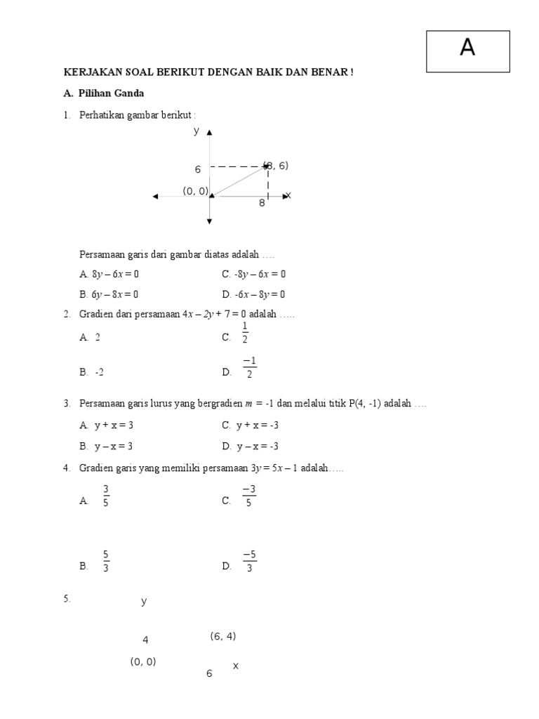 Download 88 Gambar Garis Yang Memiliki Persamaan Berikut Terbaik HD