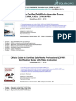 Official Guide To Certified Solidworks Associate Exams: Cswa, Csda, Cswsa-Fea
