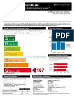 Display Energy Certificate for Nottingham University Hospital UROLOGY