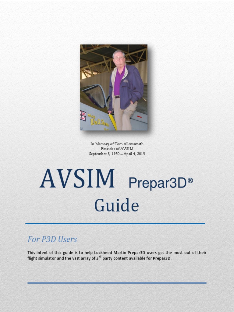 AVSIM Lockheed Martin Prepar3D Guide PDF | PDF | Rendering (Computer ...