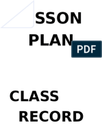 Lesson Plan