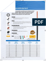 Cabo NambeiFlex Atox 450-750 V PDF